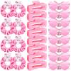 imageDEEKA 24 Pcs Margs and Matrimony Bachelorette Party Favors Decorations Bridesmaid Proposal Gifts Heart Sunglasses Hair Claw Clips Satin Scrunchies Accessories Set Bridal Party Wedding GiftsLets Go Girls