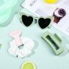 imageDEEKA 24 Pcs Margs and Matrimony Bachelorette Party Favors Decorations Bridesmaid Proposal Gifts Heart Sunglasses Hair Claw Clips Satin Scrunchies Accessories Set Bridal Party Wedding GiftsWhiteSage Green
