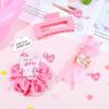 imageDEEKA 24 Pcs Margs and Matrimony Bachelorette Party Favors Decorations Bridesmaid Proposal Gifts Heart Sunglasses Hair Claw Clips Satin Scrunchies Accessories Set Bridal Party Wedding GiftsLets Go Girls