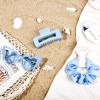 imageDEEKA 24 Pcs Margs and Matrimony Bachelorette Party Favors Decorations Bridesmaid Proposal Gifts Heart Sunglasses Hair Claw Clips Satin Scrunchies Accessories Set Bridal Party Wedding GiftsBlue