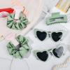 imageDEEKA 24 Pcs Margs and Matrimony Bachelorette Party Favors Decorations Bridesmaid Proposal Gifts Heart Sunglasses Hair Claw Clips Satin Scrunchies Accessories Set Bridal Party Wedding GiftsCamp 12 Sets