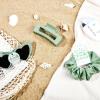 imageDEEKA 24 Pcs Margs and Matrimony Bachelorette Party Favors Decorations Bridesmaid Proposal Gifts Heart Sunglasses Hair Claw Clips Satin Scrunchies Accessories Set Bridal Party Wedding GiftsCamp