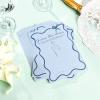 imageDEEKA 30 PCS Bridal Shower Games Card for 30 Guests Pink Wavy Border Ribbon Bow Funny Wedding Bachelorette Party Games for Reception Would She RatherBlue