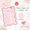 imageDEEKA 30 PCS Bridal Shower Games Card for 30 Guests Pink Wavy Border Ribbon Bow Funny Wedding Bachelorette Party Games for Reception Would She RatherPink