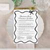 imageDEEKA 30 PCS Bridal Shower Games Card for 30 Guests Pink Wavy Border Ribbon Bow Funny Wedding Bachelorette Party Games for Reception Would She RatherWhiteblack