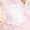 imageDEEKA 30 PCS Bridal Shower Games Card for 30 Guests Pink Wavy Border Ribbon Bow Funny Wedding Bachelorette Party Games for Reception Would She RatherWhitepink