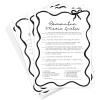 imageDEEKA 30 PCS Bridal Shower Games Card for 30 Guests Pink Wavy Border Ribbon Bow Funny Wedding Bachelorette Party Games for Reception Would She RatherWhiteblack