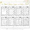 imageDEEKA 30 PCS Bridal Shower Games Card for 30 Guests Pink Wavy Border Ribbon Bow Funny Wedding Bachelorette Party Games for Reception Would She RatherWhiteblack