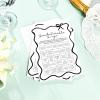 imageDEEKA 30 PCS Bridal Shower Games Card for 30 Guests Pink Wavy Border Ribbon Bow Funny Wedding Bachelorette Party Games for Reception Would She RatherWhiteblack