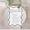 imageDEEKA 30 PCS Bridal Shower Games Card for 30 Guests Pink Wavy Border Ribbon Bow Funny Wedding Bachelorette Party Games for Reception Would She RatherWhiteblack