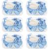 imageDEEKA 5 Pcs Bridesmaid Proposal Bag Set Gift Clear Makeup Toiletry Bag Bachelorette Party Favors Sunglasses Hair Claw Clips Scrunchies Knot Bracelets Bridal Wedding Party Gifts Sage GreenBlue