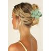imageDEEKA Bachelorette Party Favors Bridesmaid Proposal Gifts 8 Pack Flower Hair Claw Clips with Floral Card Large Hair Clips Bridal Party Gift for Bridesmaids Last Toast On The CoastWhiteSage Green