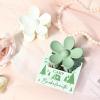 imageDEEKA Bachelorette Party Favors Bridesmaid Proposal Gifts 8 Pack Flower Hair Claw Clips with Floral Card Large Hair Clips Bridal Party Gift for Bridesmaids Last Toast On The CoastCamp