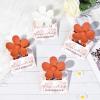 imageDEEKA Bachelorette Party Favors Bridesmaid Proposal Gifts 8 Pack Flower Hair Claw Clips with Floral Card Large Hair Clips Bridal Party Gift for Bridesmaids Last Toast On The CoastWhiteBurnt Orange