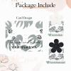 imageDEEKA Bachelorette Party Favors Bridesmaid Proposal Gifts 8 Pack Flower Hair Claw Clips with Floral Card Large Hair Clips Bridal Party Gift for Bridesmaids Last Toast On The CoastWhiteBlack