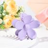 imageDEEKA Bachelorette Party Favors Bridesmaid Proposal Gifts 8 Pack Flower Hair Claw Clips with Floral Card Large Hair Clips Bridal Party Gift for Bridesmaids Last Toast On The CoastWhitePurple