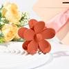 imageDEEKA Bachelorette Party Favors Bridesmaid Proposal Gifts 8 Pack Flower Hair Claw Clips with Floral Card Large Hair Clips Bridal Party Gift for Bridesmaids Last Toast On The CoastWhiteBurnt Orange
