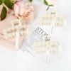 imageDEEKA Bridesmaid Proposal Gifts 8 Pack Pearl Bridesmaid Hair Claw Clips with Ribbon 3 Inch Hair Clips Bachelorette Party Favors Bridal Party Present Hair Accessories Half CircleRectangleLarge