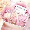 imageDEEKA Bridesmaid Proposal Gifts 8 Pack Pearl Bridesmaid Hair Claw Clips with Ribbon 3 Inch Hair Clips Bachelorette Party Favors Bridal Party Present Hair Accessories Half CircleRectangle