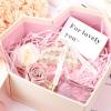 imageDEEKA Bridesmaid Proposal Gifts 8 Pack Pearl Bridesmaid Hair Claw Clips with Ribbon 3 Inch Hair Clips Bachelorette Party Favors Bridal Party Present Hair Accessories Half CircleHalf Circle