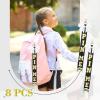 imageDEEKA Cheer Pin Me Ribbon for Backpack Glitter Cheerleader Keychain Bulk Cheer GiftsGold