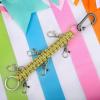 imageDEEKA Paracord Handmade Cheer Bows Holder for Cheerleading Teen Girls High School College SportsGlitter Gold