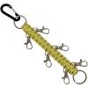 imageDEEKA Paracord Handmade Cheer Bows Holder for Cheerleading Teen Girls High School College SportsGlitter Gold