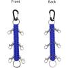 imageDEEKA Paracord Handmade Cheer Bows Holder for Cheerleading Teen Girls High School College SportsRoyal Blue