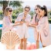 imageDEEKA Seashell Hangover Kit Bags Beach Bachelorette Party Favors Last Toast On The Coast Recovery Kit Resealable Pouch for Girls Trip Emergency SuppliesShell