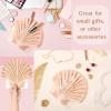 imageDEEKA Seashell Hangover Kit Bags Beach Bachelorette Party Favors Last Toast On The Coast Recovery Kit Resealable Pouch for Girls Trip Emergency SuppliesShell