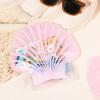 imageDEEKA Seashell Hangover Kit Bags Beach Bachelorette Party Favors Last Toast On The Coast Recovery Kit Resealable Pouch for Girls Trip Emergency SuppliesPink