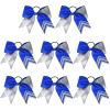 Glitter Silver/Royal Blue(Pack of 8)