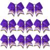 Purple/Gold/White(Pack of 8)