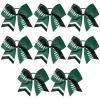 Hunter Green+ Glitter Black/White