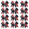 Black/Red/White