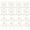 imageDEEKA 12 Pcs Bridesmaid Proposal Gifts Pearl Hair Claw Clips ampamp Bridesmaid Knot Bracelet Bachelorette Party Wedding Favors Bridal Party Present Hair Accessories for WomenGold BraceletsSilver Bracelets 8 Sets