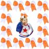Orange/White (Pack of 12)