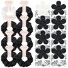 imageDEEKA 16 Pcs Bridesmaid Proposal Gifts Set Flower Hair Claw Clips with Floral Card ampamp Satin Scrunchies Proposal Box Bridal Party Gift Bridesmaids Bachelorette Party Favors WhiteampampSage GreenWhiteBlack