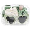 imageDEEKA 5 Pcs Bridesmaid Proposal Bag Set Gift Clear Makeup Toiletry Bag Bachelorette Party Favors Sunglasses Hair Claw Clips Scrunchies Knot Bracelets Bridal Wedding Party Gifts Sage GreenSage Green