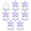 imageDEEKA Bachelorette Party Favors Bridesmaid Proposal Gifts 8 Pack Flower Hair Claw Clips with Floral Card Large Hair Clips Bridal Party Gift for Bridesmaids Last Toast On The CoastWhitePurple