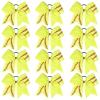 Neon Yellow+Red Stitching