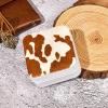 imageDEEKA Western Jewelry Box Case Real Leather Cow Print Cowhide Tooled Travel Jewelry Organizer Gifts Christmas Gifts for Women Country Girls Cowgirl Stuff Portable Travel Accessories BlackWhiteBrown