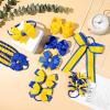 imageDEEKA Navy ampamp White School Hair Accessories Set 13 Pcs Uniform Hair Bow Headband Clips Hair Ties Curly Korker Bows for Little Toddler School Girls NavyampampWhiteYellow  Royal Blue