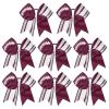 Maroon+Glitter Silver/White