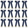 Navy Blue+Glitter Gold/White