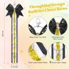 imageDEEKA Cheer Bow Holder with Mini Bow for Backpack Bags Teen Girls Glitter Cheerleading Keychain Cheer Stuff Gifts OrganizerBlackWhiteGlitter Gold