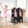 imageDEEKA Cheer Garment Bag for Hanging Clothes with Zipper Pockets Cheer Accessories Mom Essentials Uniform Costume 40 Inch Black Bags Stuff for Cheerleading Girls BlackWhiteCheer QuoteBlack WhiteDance