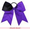 image:imageDEEKA 10 PCS 8 Rhinestones Large Cheer Hair Bows Glitter Cheer Ponytail Holder Handmade for Teen Girls Softball Cheerleader Sports Royal BlueGlitter BlackPurplePack of 8