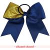 image:imageDEEKA 10 PCS 8 Rhinestones Large Cheer Hair Bows Glitter Cheer Ponytail Holder Handmade for Teen Girls Softball Cheerleader Sports Royal BlueGlitter GoldNavyPack of 8