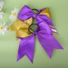 image:imageDEEKA 10 PCS 8 Rhinestones Large Cheer Hair Bows Glitter Cheer Ponytail Holder Handmade for Teen Girls Softball Cheerleader Sports Royal BlueGlitter GoldPurplePack of 8